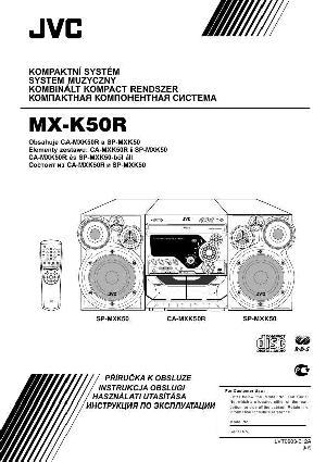 Инструкция JVC MX-K50R  ― Manual-Shop.ru