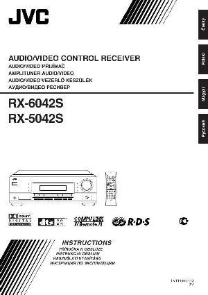 Инструкция JVC RX-6042S  ― Manual-Shop.ru