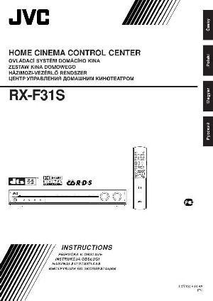 Инструкция JVC RX-F31S  ― Manual-Shop.ru