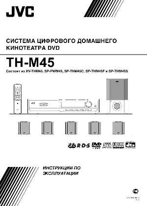 Инструкция JVC TH-M45  ― Manual-Shop.ru