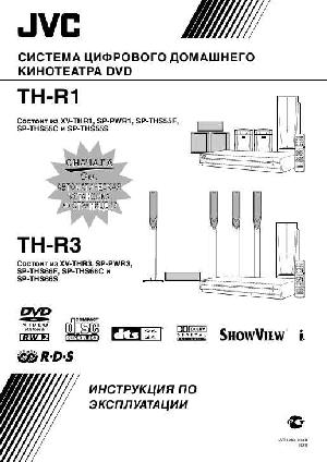 User manual JVC TH-R1  ― Manual-Shop.ru