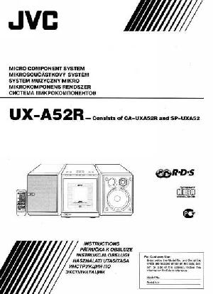 User manual JVC UX-A52R  ― Manual-Shop.ru