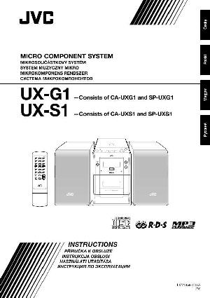 Инструкция JVC UX-S1  ― Manual-Shop.ru