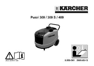 User manual Karcher Puzzi 300  ― Manual-Shop.ru