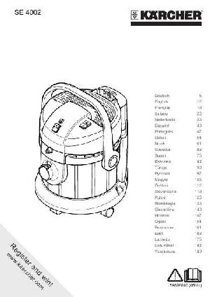 Инструкция Karcher SE-4002  ― Manual-Shop.ru