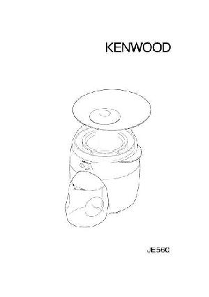 User manual Kenwood JE-560  ― Manual-Shop.ru