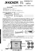 Инструкция Kicker ZX-350.4 