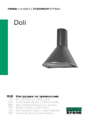 Инструкция Krona Doli  ― Manual-Shop.ru