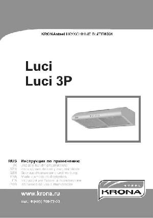 Инструкция Krona Luci 3P  ― Manual-Shop.ru