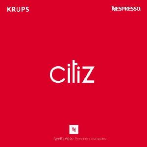 User manual Krups Citiz Nespresso  ― Manual-Shop.ru
