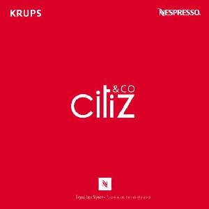 Инструкция Krups Citiz-Co Nespresso  ― Manual-Shop.ru