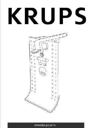 User manual Krups GVE-1  ― Manual-Shop.ru