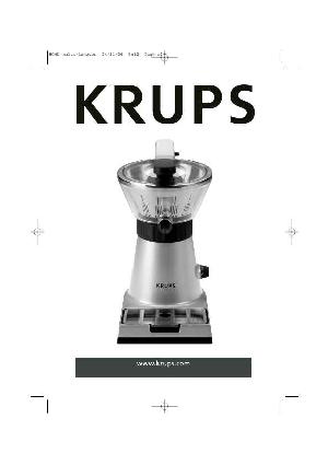 Инструкция Krups ZX-7000  ― Manual-Shop.ru