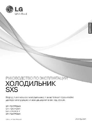 User manual LG GR-P247PDLT  ― Manual-Shop.ru
