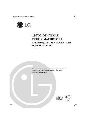 User manual LG TCH-700  ― Manual-Shop.ru