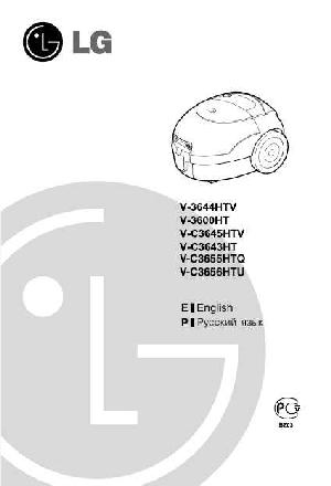 Инструкция LG V-3600HT  ― Manual-Shop.ru