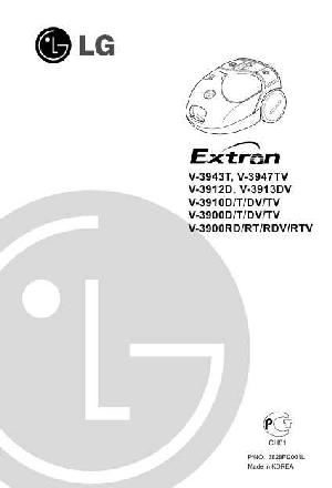Инструкция LG V-3910  ― Manual-Shop.ru