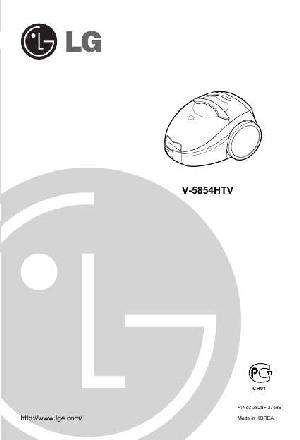 Инструкция LG V-5854  ― Manual-Shop.ru