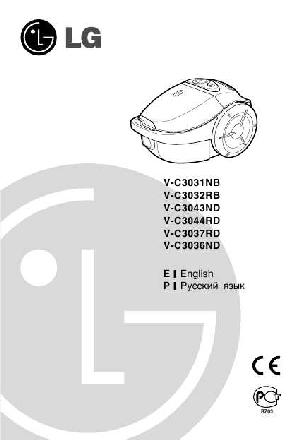 Инструкция LG V-C3044RD  ― Manual-Shop.ru