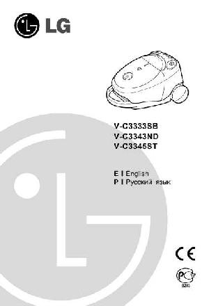 User manual LG V-C3333SB  ― Manual-Shop.ru