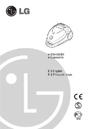 User manual LG V-C3445  ― Manual-Shop.ru