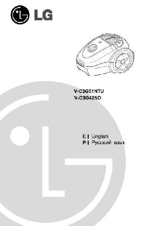 User manual LG V-C3G51NTU  ― Manual-Shop.ru
