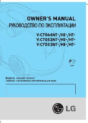 User manual LG V-C7052  ― Manual-Shop.ru