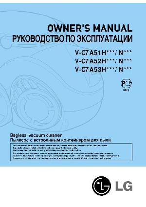 User manual LG V-C7A53  ― Manual-Shop.ru