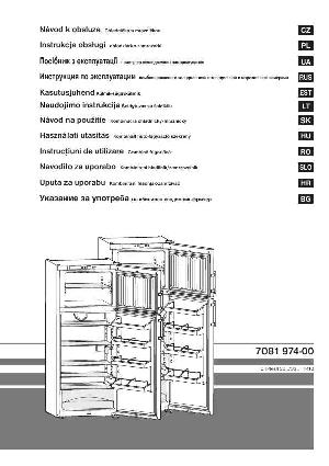 Инструкция Liebherr CT-3306  ― Manual-Shop.ru