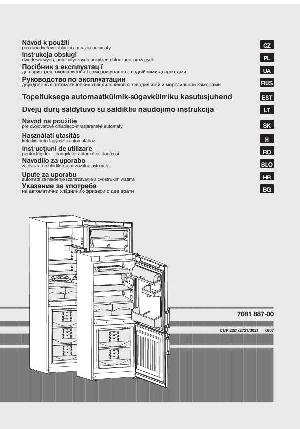 User manual Liebherr CUP-2721  ― Manual-Shop.ru