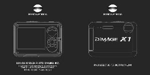 Инструкция Minolta Dimage X1  ― Manual-Shop.ru