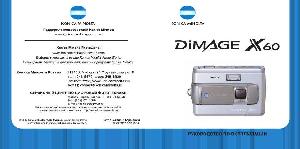 Инструкция Minolta Dimage X60  ― Manual-Shop.ru