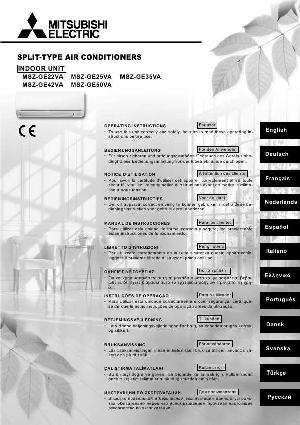 User manual Mitsubishi MSZ-GE35VA  ― Manual-Shop.ru