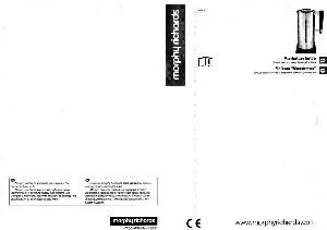 Инструкция Morphy Richards 43018  ― Manual-Shop.ru