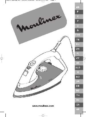 User manual Moulinex IM-1130EO  ― Manual-Shop.ru