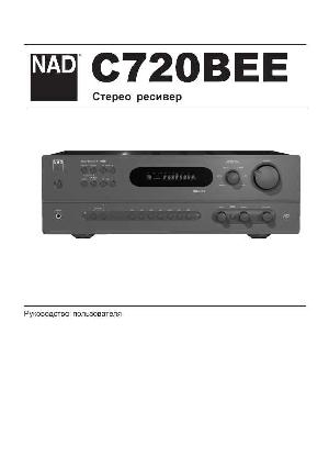 Инструкция NAD C720BEE  ― Manual-Shop.ru