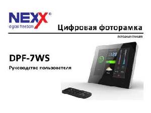 User manual Nexx DPF-7WS  ― Manual-Shop.ru