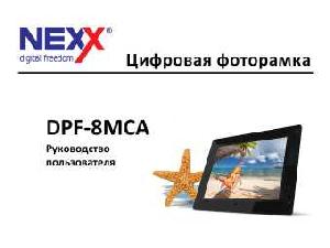 User manual Nexx DPF-8MCA  ― Manual-Shop.ru