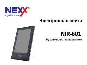 User manual Nexx NIR-601  ― Manual-Shop.ru