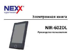Инструкция Nexx NIR-602DL  ― Manual-Shop.ru