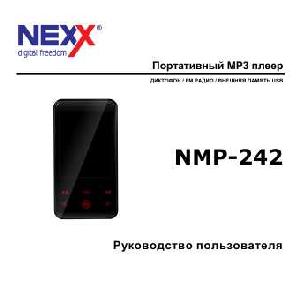 User manual Nexx NMP-242  ― Manual-Shop.ru