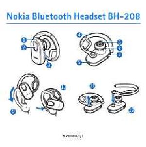 User manual Nokia BH-208  ― Manual-Shop.ru