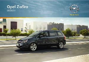 Инструкция Opel Zafira (B) 2012  ― Manual-Shop.ru