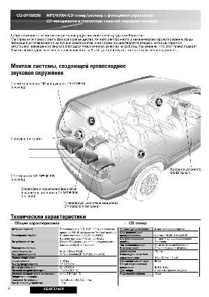 User manual Panasonic CQ-DFX883N  ― Manual-Shop.ru