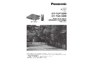 Инструкция Panasonic CY-TUN133W  ― Manual-Shop.ru