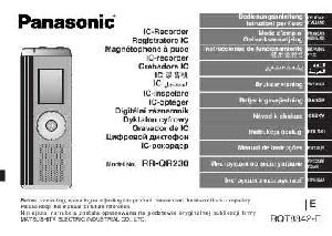 Инструкция Panasonic RR-QR230  ― Manual-Shop.ru