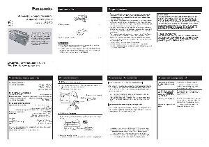 Инструкция Panasonic RX-M70  ― Manual-Shop.ru