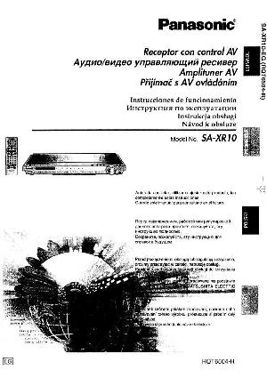 Инструкция Panasonic SA-XR10  ― Manual-Shop.ru