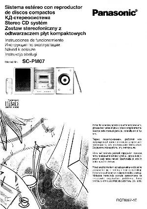 Инструкция Panasonic SC-PM07  ― Manual-Shop.ru