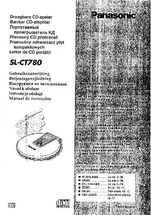 Инструкция Panasonic SL-CT780  ― Manual-Shop.ru